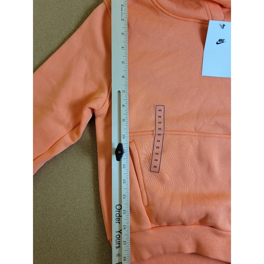 NWT Nike Youth XS Orange Hoodie - Picture 6 of 6